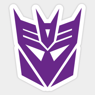 decepticon logo Sticker